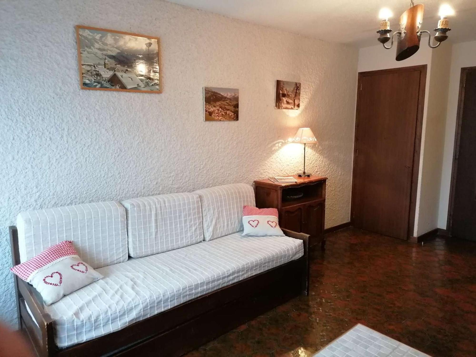 Studio En Rez-De-Jardin Pour 4 Avec Parking Couvert, A 500M De La Telecabine - Le Grand-Bornand - Fr-1-241-80 מראה חיצוני תמונה